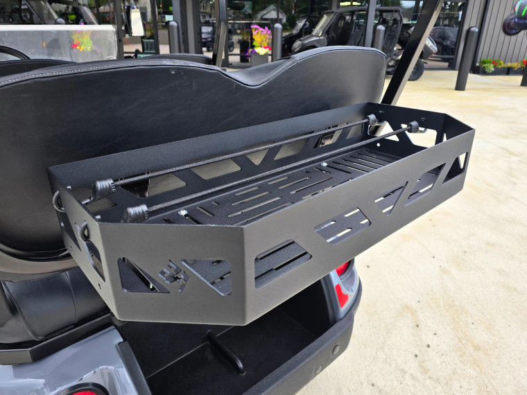BA CartRack heavy duty rear cargo rack installed on EZGO Liberty golf cart at East Central Sports Rush City Minnesota