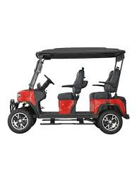 TEKO EV Trophy 4 passenger forward facing lithium electric golf cart with LED lighting, 10.1 inch touchscreen display and premium sound system at East Central Sports Rush City Minnesota