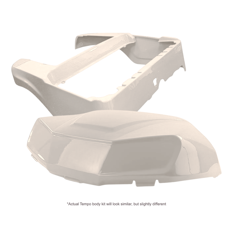 DoubleTake Factory body kit installed on Club Car Tempo golf cart at East Central Sports Rush City Minnesota