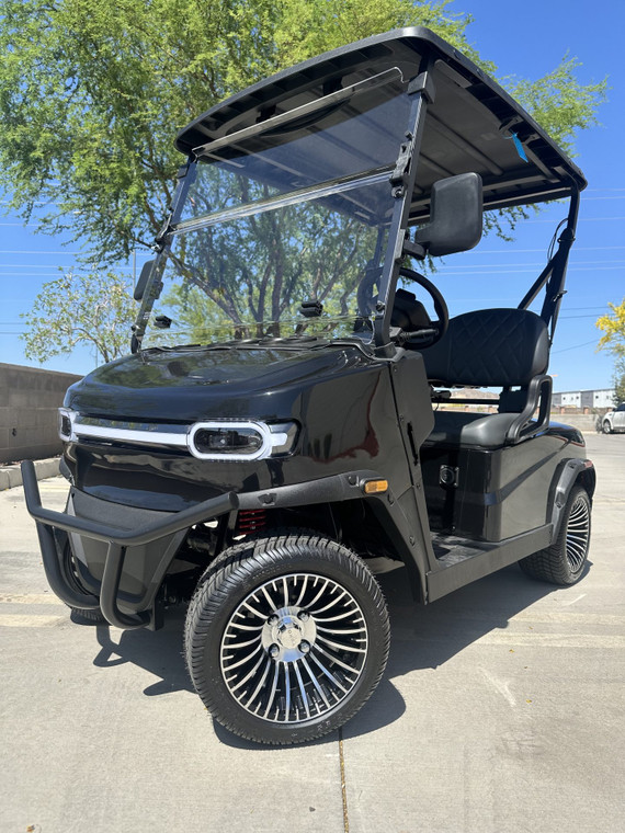 2026 Teko Ev Turbo Lite 4 Seat Golf Cart (Metallic Black)