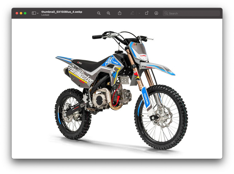2026 Trailmaster / JHL Pro SX150 (Blue)