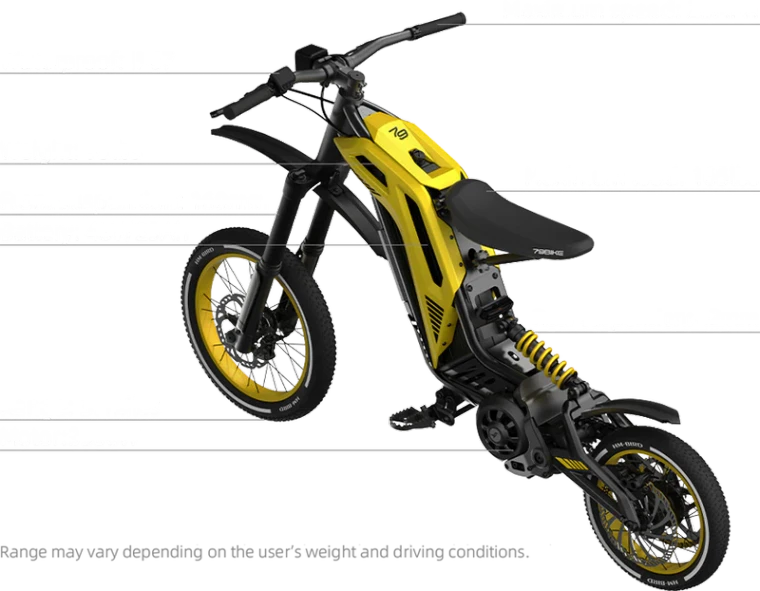 79BIKE Viper S Electric Dirt Bike