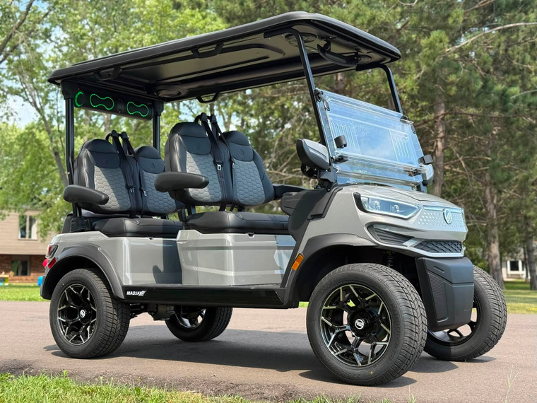 2026 MadJax Ascent Golf Cart – 48V Lithium Luxury PTV w/ Premium