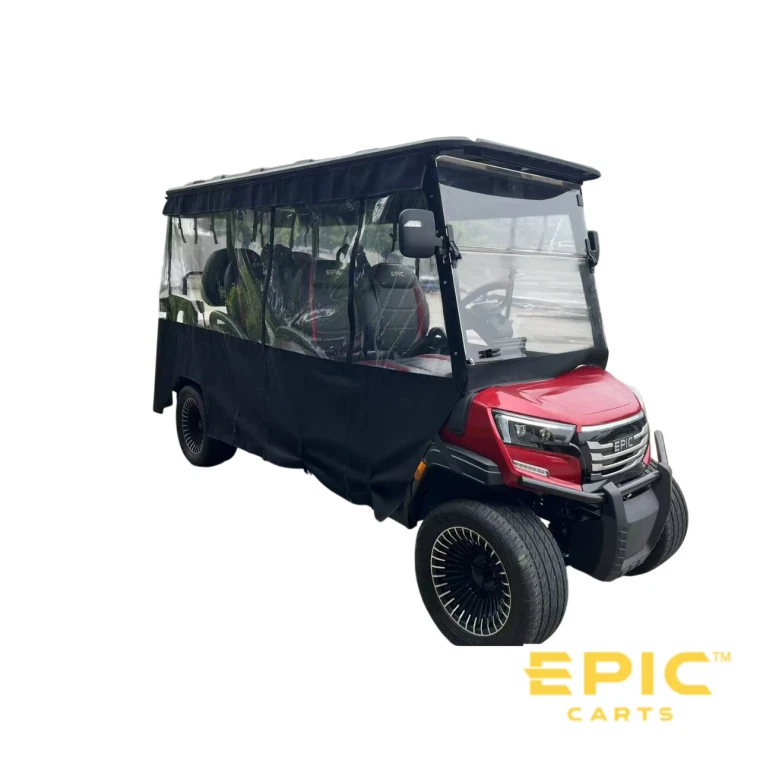 Sunbrella Enclosure for EPIC E60FX Golf Carts