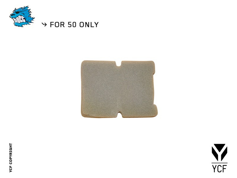 (17) FOAM AIR FILTER (YCF50)