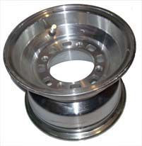 (02) Hammerhead Wheel / Rim - 8", Front, Aluminum for GTS Platinum or LE 150