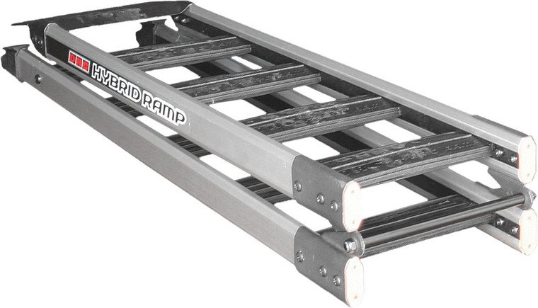 Features:
Aluminum alloy, and nylon tube / plate construction.
Tongue for attaching to truck bed.
Nylon supports, lightweight, yet strong.
Very compact when folded
3 different sizes to suit any need.
8" width