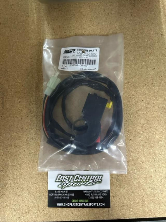 Left Handlebar Combo Switch (SSR SR70AUTO & SR125Auto)