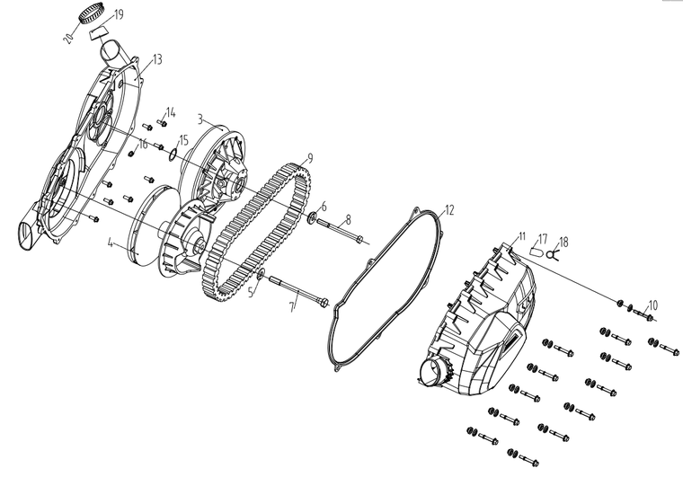 2023 Aodes SportCross 1000 (CVT Clutches) 2023 Aodes SportCross 1000 (CVT Clutches)