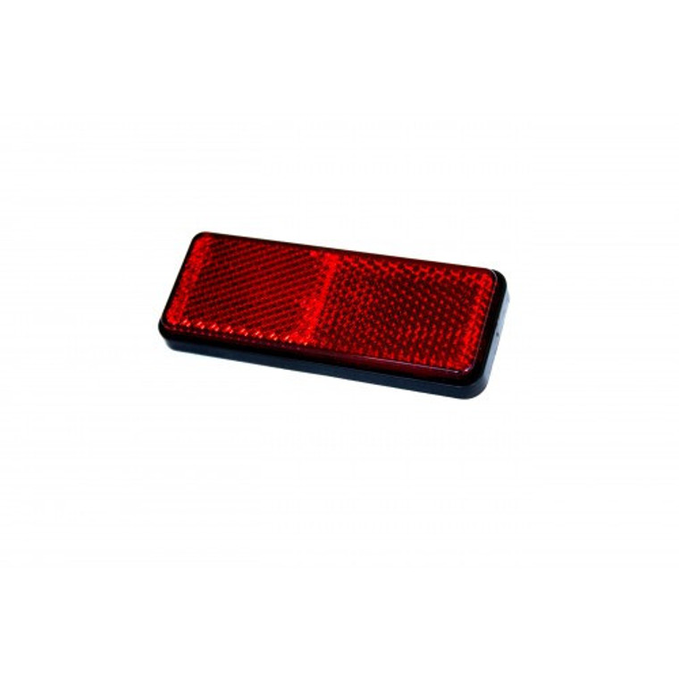 (544) Wolf Islander Red Rectangular Reflector