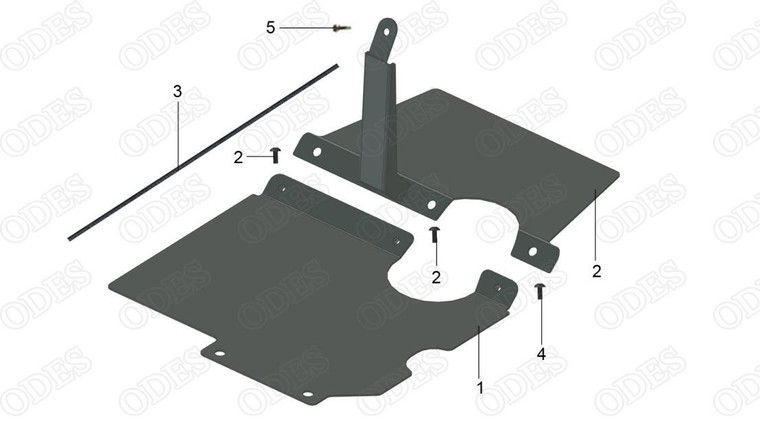2023 Odes Junglecross 800ST-2 (Air Flow Director)