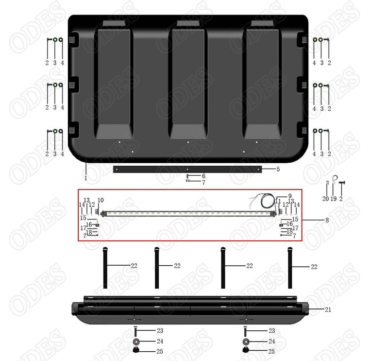 2023 Odes Junglecross 800ST-2 (Roof & LED Lights) 2023 Odes Junglecross 800ST-2 (Roof & LED Lights)