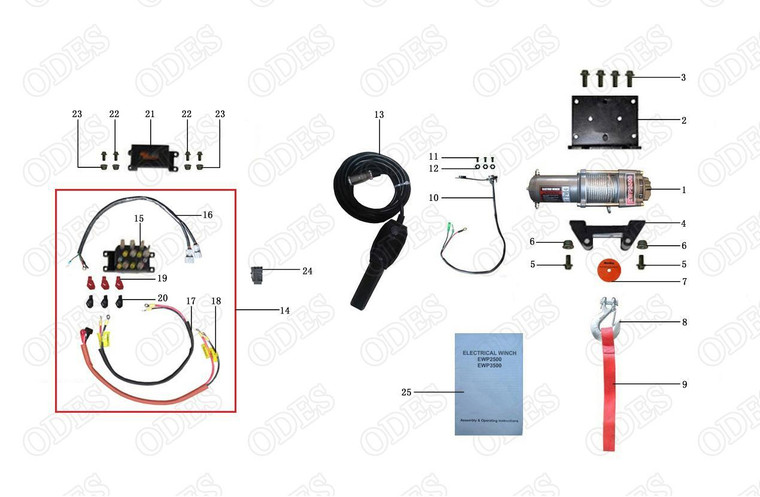 2023 Odes Junglecross 800ST-2 (Winch 3500#)