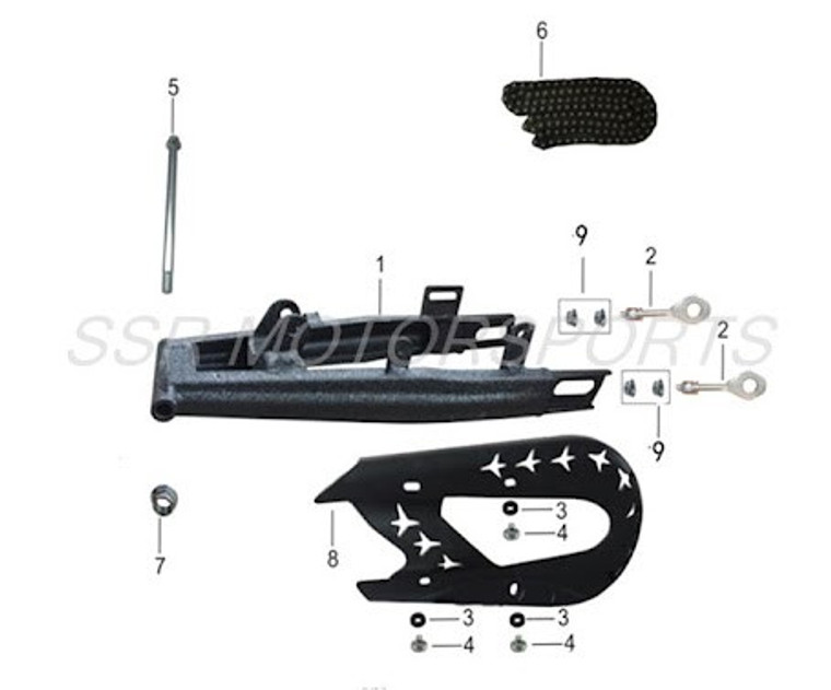 2021 & Newer SSR SX50A (Swingarm) 2021 & Newer SSR SX50A (Swingarm)