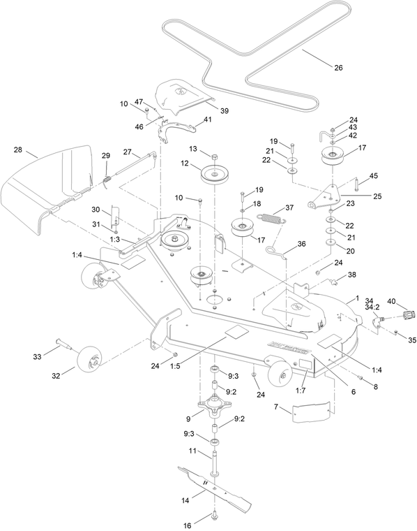 Toro Timecutter MyRide 54" (75756)