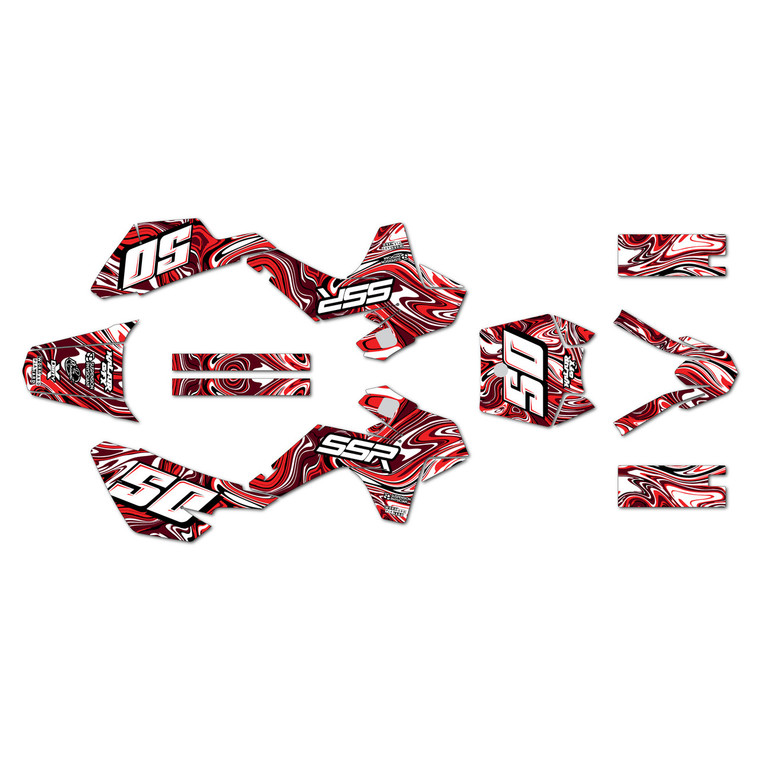 SSR Graphics Kit (2018 & Newer Plastics) Snagged Series