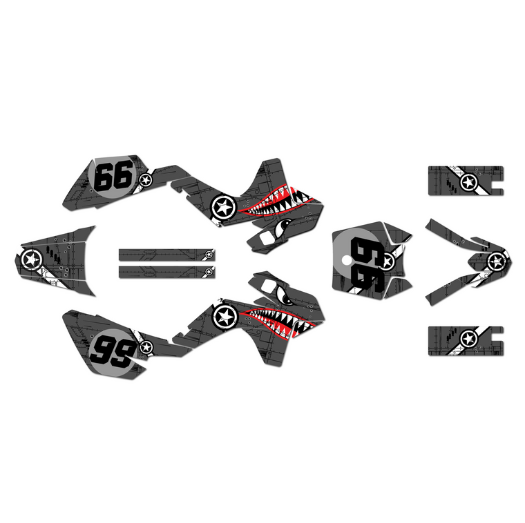 SSR Graphics Kit (2018 & Newer Plastics) Predator Series SSR Graphics Kit (2018 & Newer Plastics) Predator Series