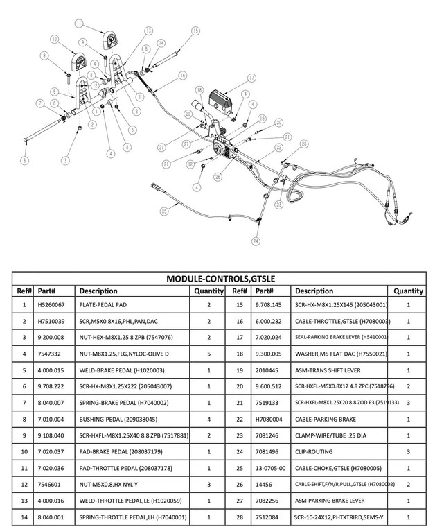 (23) Hammerhead Clamp, .25" Wire/Tube Clamp