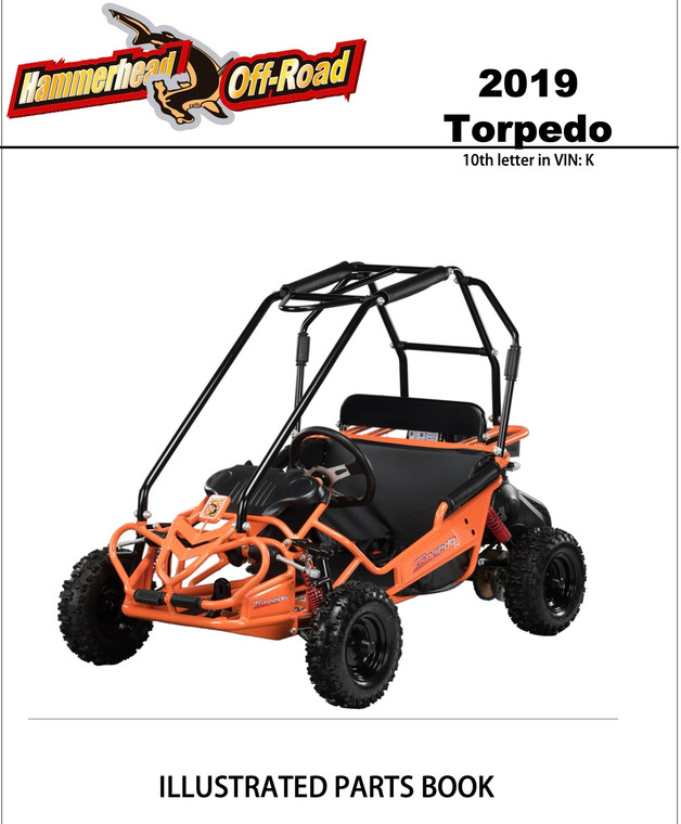 2019 HAMMERHEAD TORPEDO PARTS SCHEMATICS