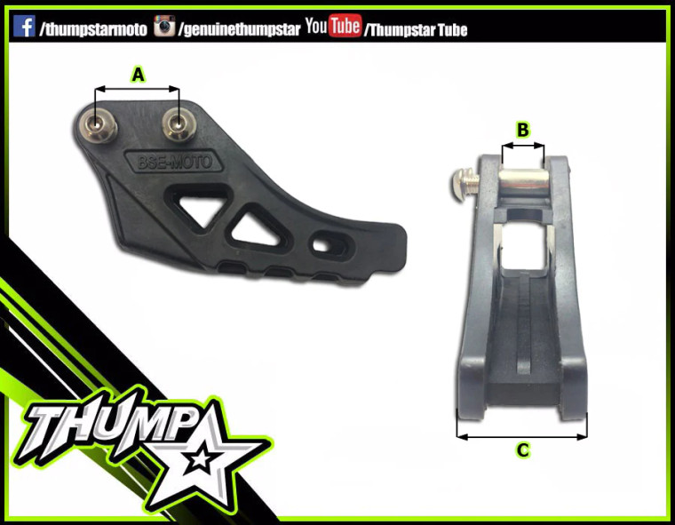 Chain Guide for Thumpstar TSB110, TSK110, TSB125, TSX125, TSX140, TSX212