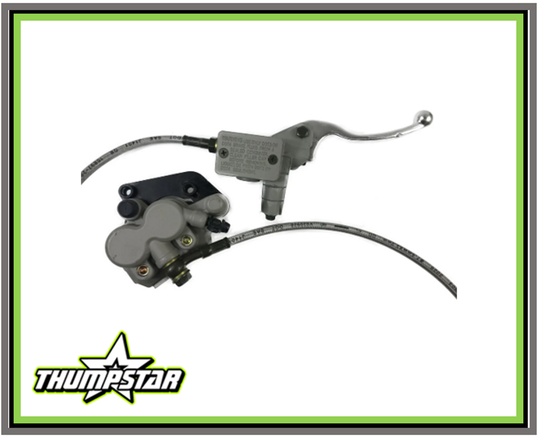 Front Brake Assembly | Fits Thumpstar Model: TSK110, TSX125, TSX140 Front Brake Assembly | Fits Thumpstar Model: TSK110, TSX125, TSX140