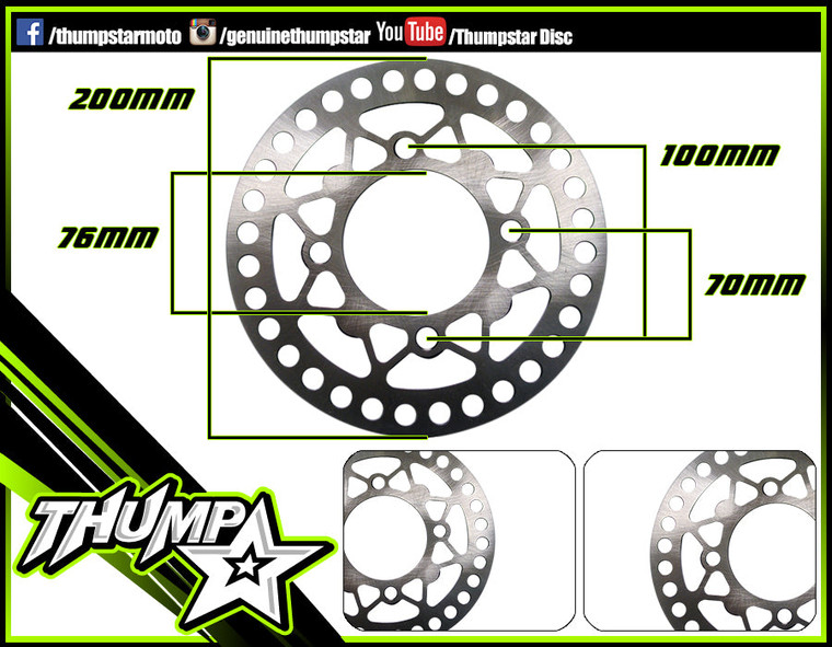 7065 | Rear Brake Disc Standard (200mm)