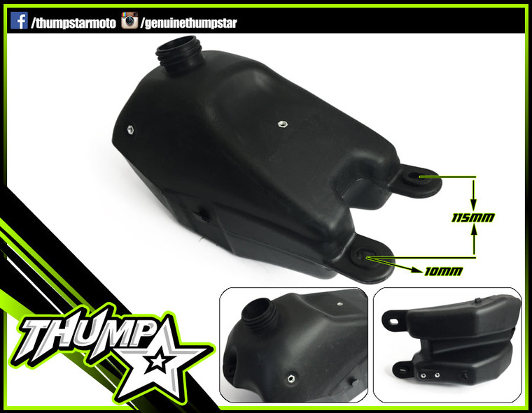 AS 3540 | TSMID Fuel Tank OEM for Pre-2020 TSX125/140/160/190 (deep frame groove)