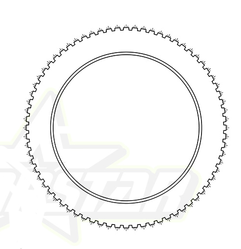 7811 | TIRE- Front OR Rear Fits TSE16 (16"x2.125)