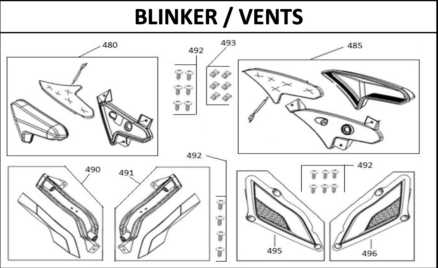 Blinker / Vents