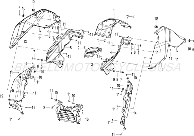 Fuel Tank Cowling