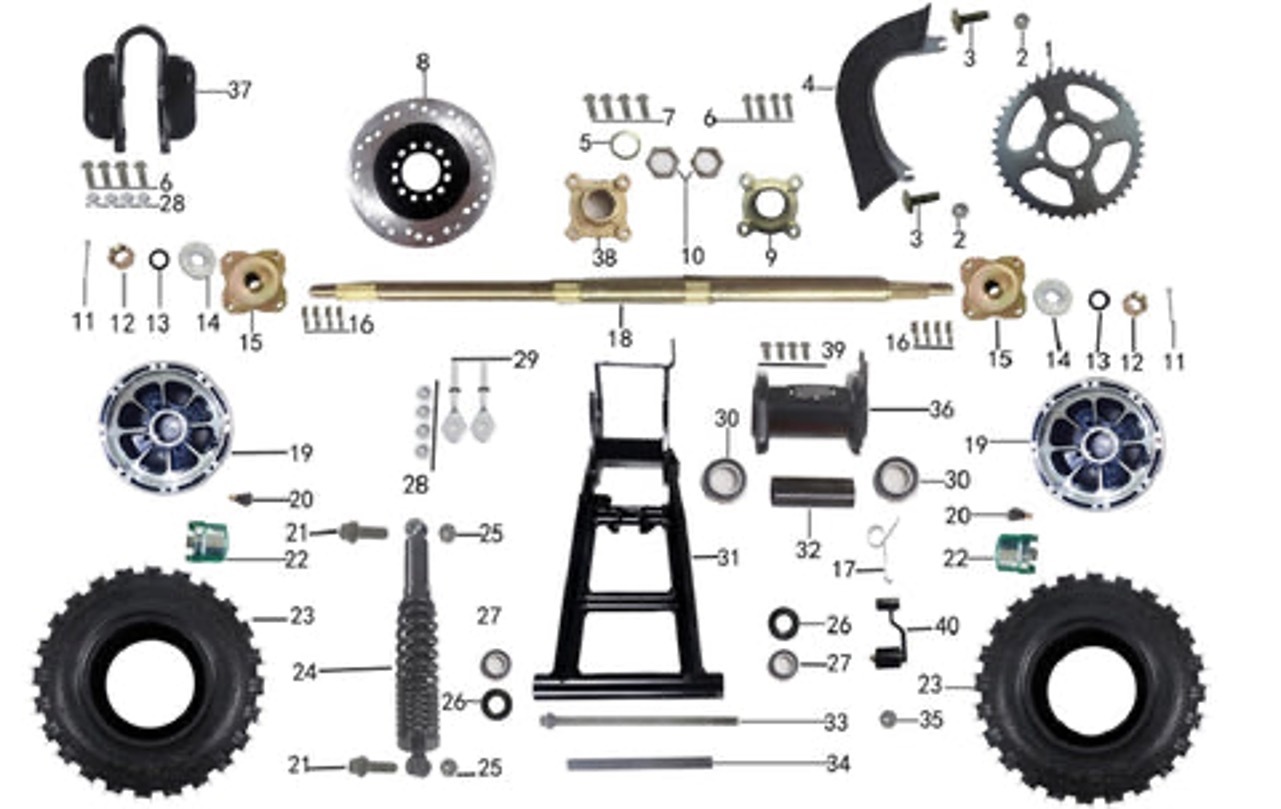 Tao New Cheetah (Rear End System)