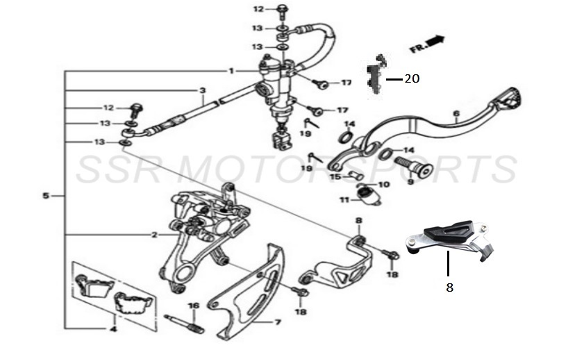 Rear Brake System