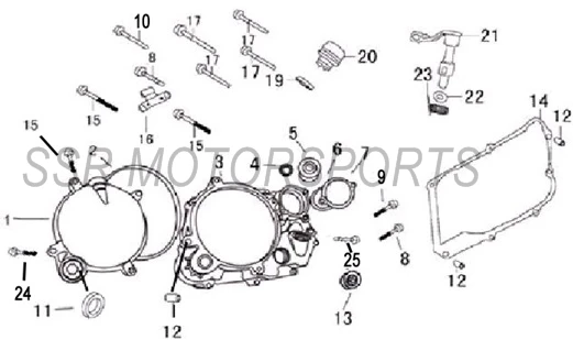 Right Crankcase Cover