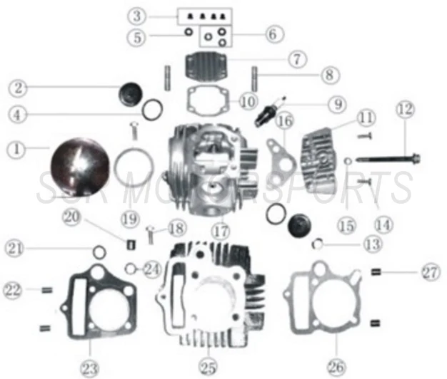 Cylinder Head & Cylinder