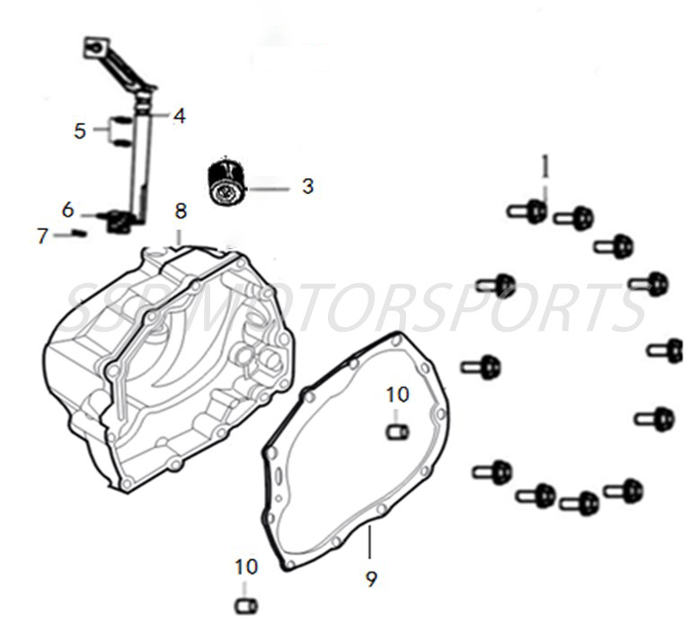 Right Crankcase Cover