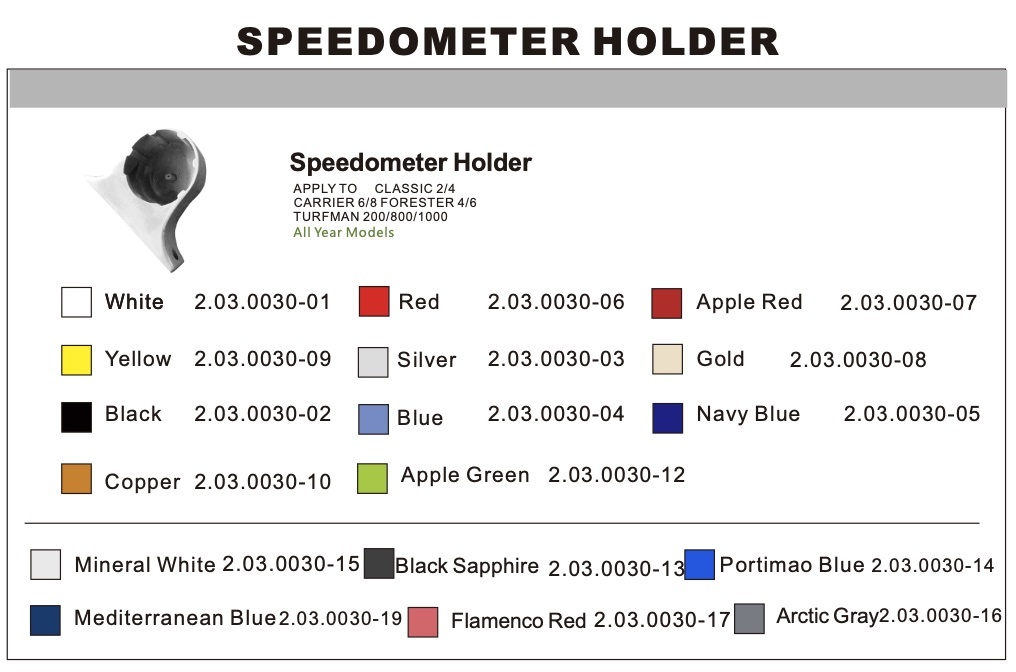 Speedometer Holder Speedometer Holder