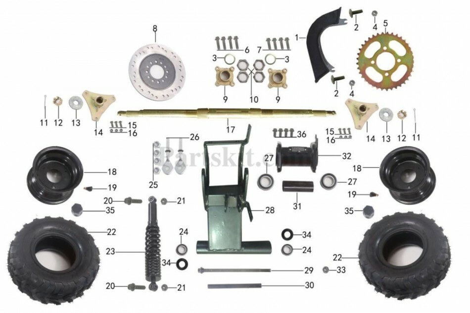 Tao Boulder (Rear Suspension)