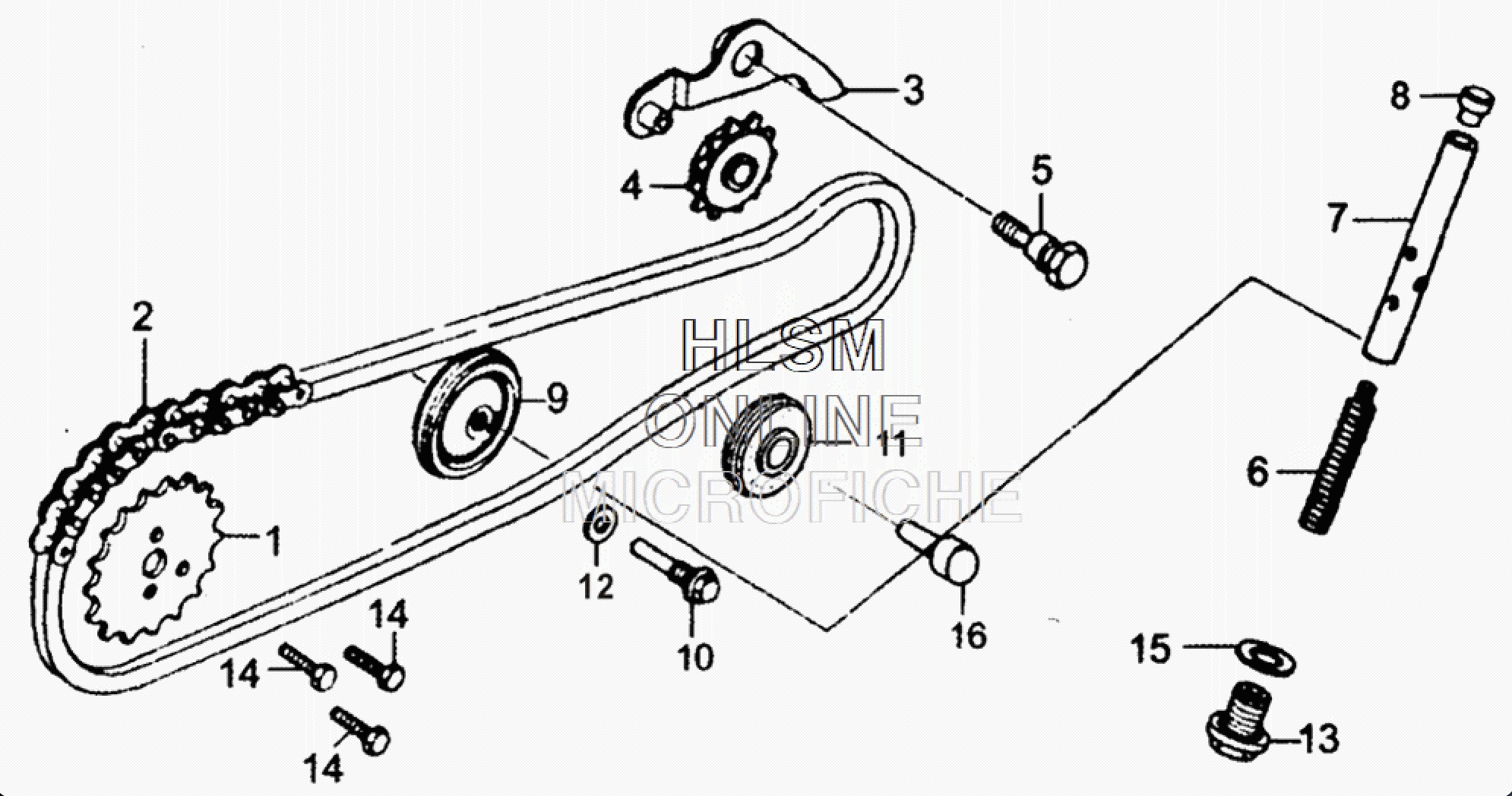 Cam Chain and Tensioner