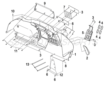 Instrument Panel (Bison 400u)