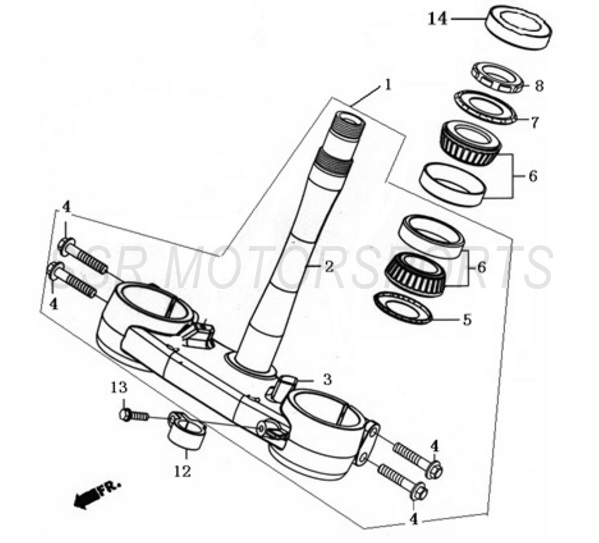 Lower Triple Clamp