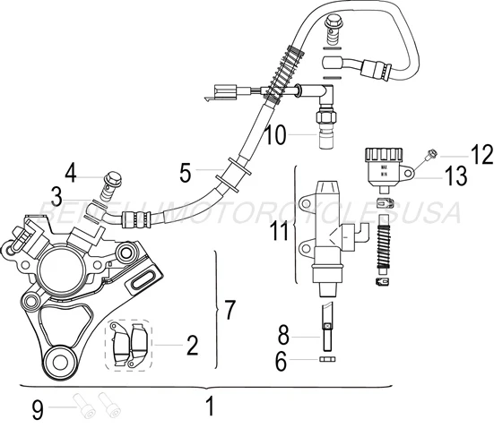 Rear Brake System
