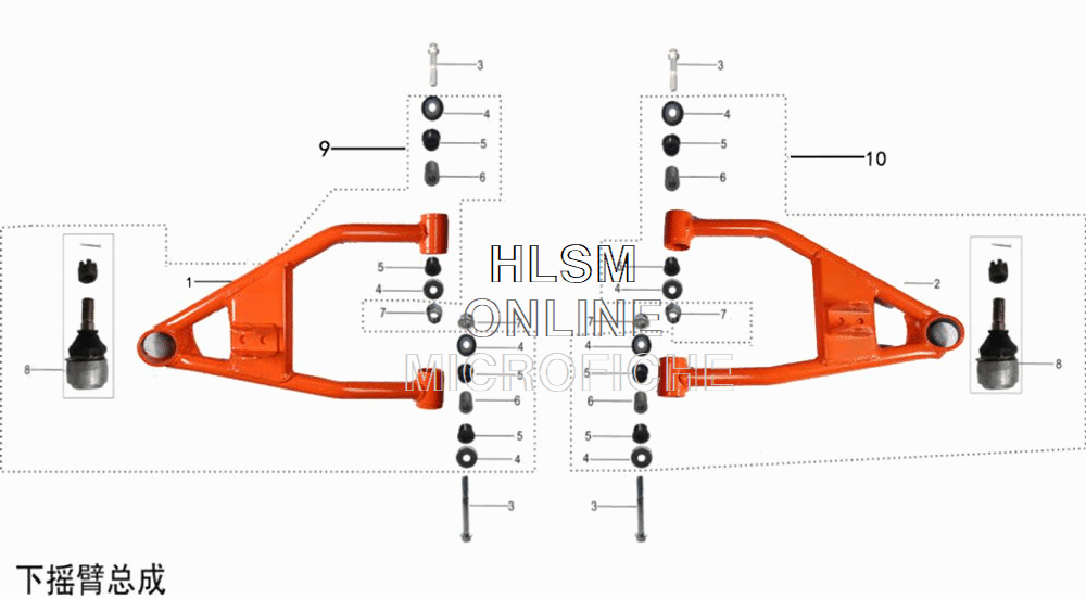 Front Lower Suspension
