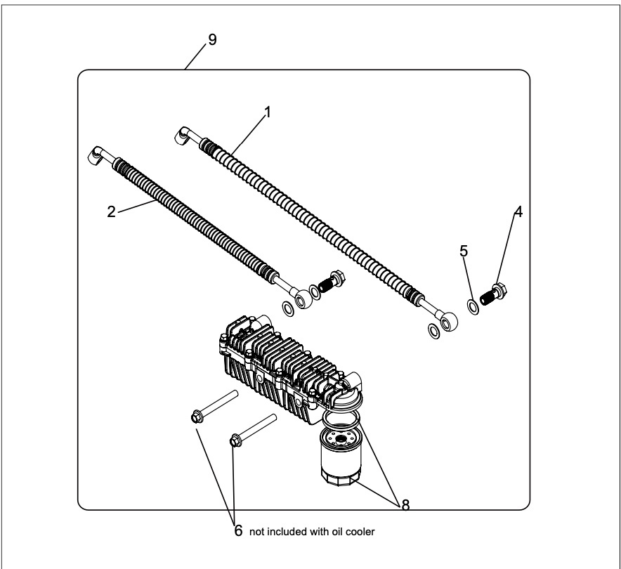 Oil Cooler Assembly/Oil Filter