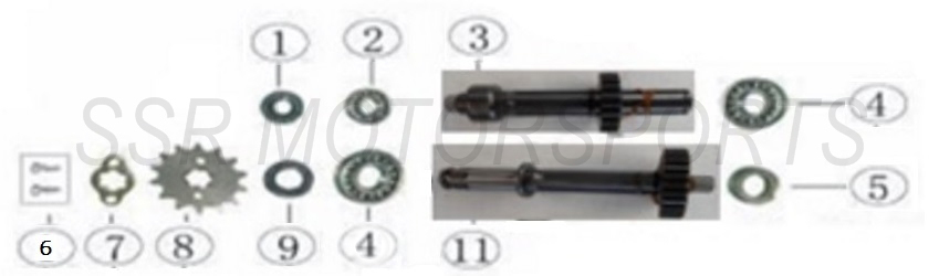 Transmission (SR125AUTO)