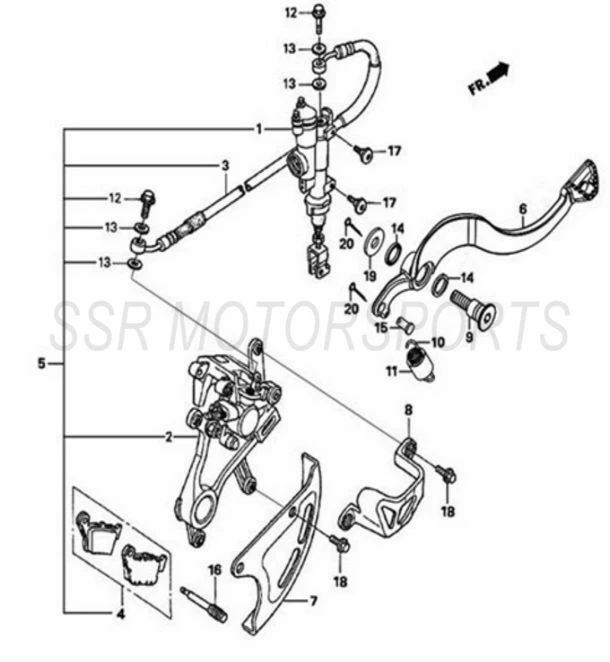 Rear Brake System