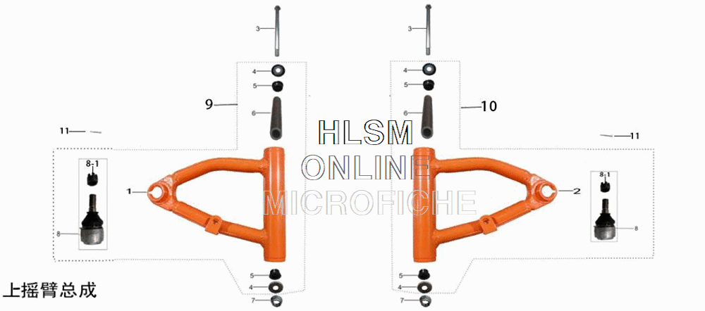 Front Upper Suspension