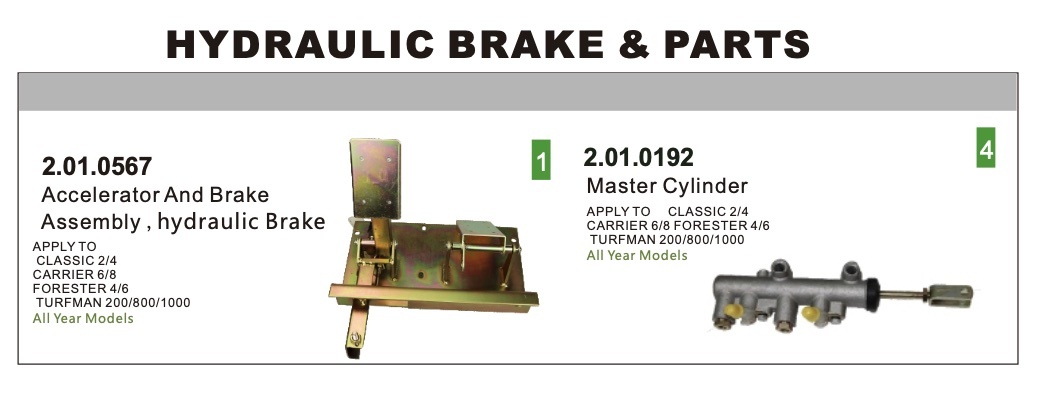 Hydraulic Brake & Parts Hydraulic Brake & Parts