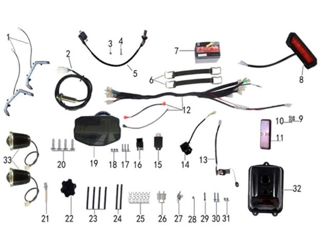 Tao Raptor 200 (Electrical)
