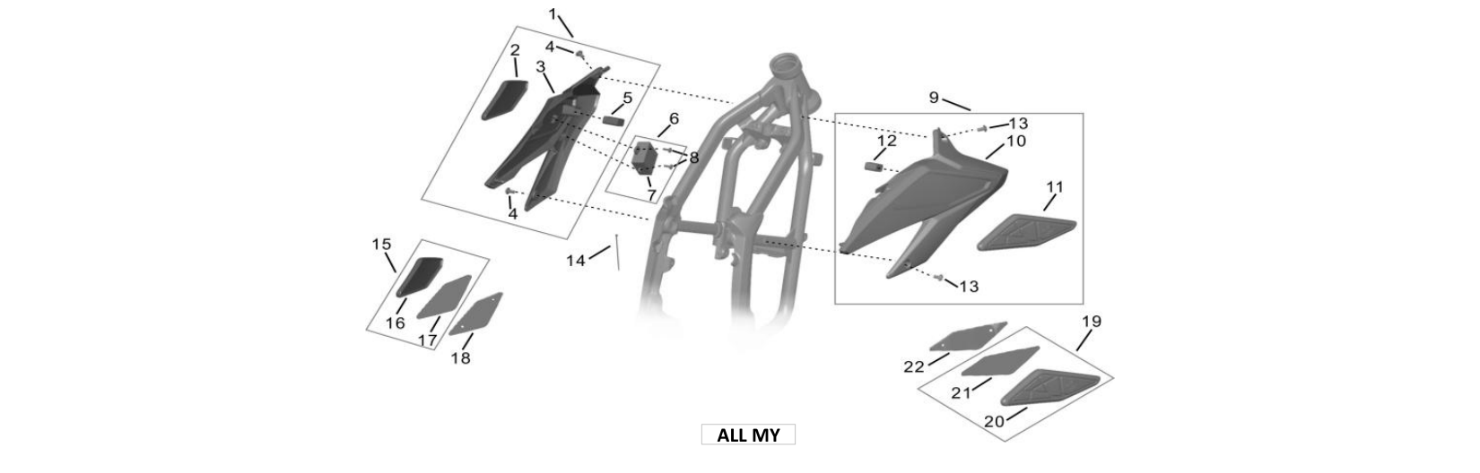 15. Front Shroud Assembly