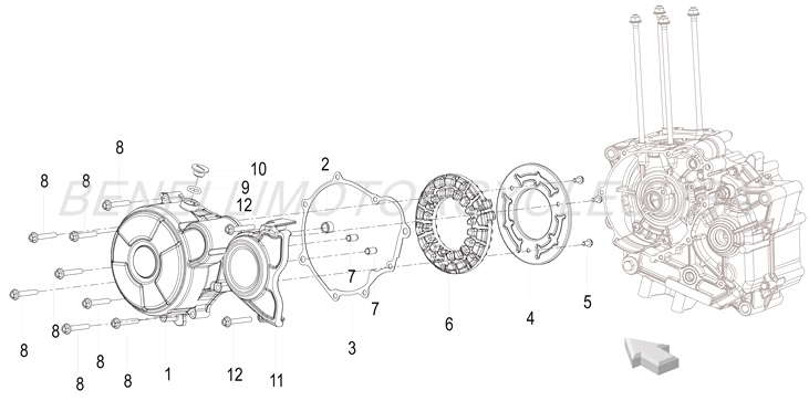 Left Engine Cover